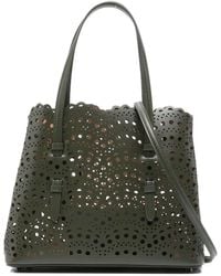 Alaïa - Mina 25 Leather Handbag - Lyst