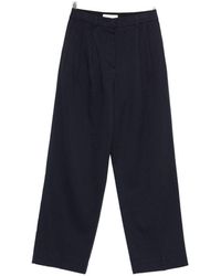 DUNST - Cotton Blend Chino Trousers - Lyst
