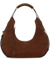 Moschino - Handle Me Leather Shoulder Bag - Lyst