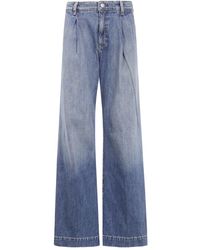 Ralph Lauren - Kirahn Full Length Pleated Jeans - Lyst