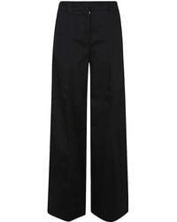 THE LATEST - Alma Cotton Trousers - Lyst
