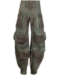 The Attico - Camouflage Cargo Jeans - Lyst