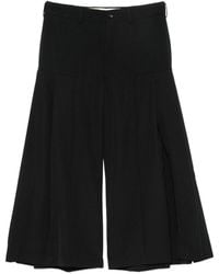 Comme des Garçons - Wool Wide-Leg Trousers - Lyst