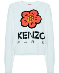 KENZO - Maglia Boke Flower In Cotone - Lyst
