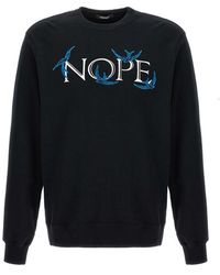 Undercover - "nope" Printed Sweatshirt - Lyst