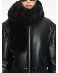 Stand Studio - Lone Faux Fur Scarf - Lyst