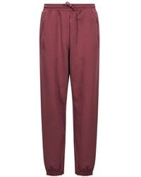 adidas By Stella McCartney - Logo Cotton Blend Trousers - Lyst