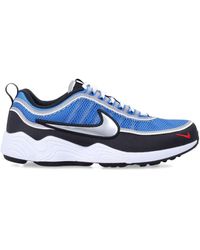 Nike - Air Zoom Spiridon Sneakers Signal Blue / Metallic Luster - Lyst