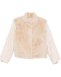 Herno - Faux-Fur Blouson Jacket - Lyst
