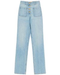 Valentino - Denim Cotton Jeans - Lyst