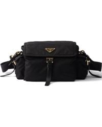 Prada - Explore Medium Re-Nylon Shoulder With Flap Bags - Lyst