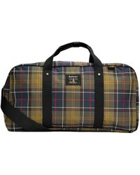 Barbour - Torridon Plaid Holdall Travel Bag - Lyst
