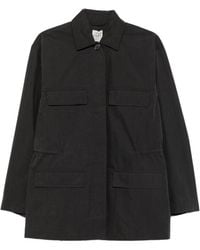 TOTEME - Collared Drawstring Jacket - Lyst