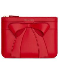 Comme des Garçons - Leather Credit Card Case - Lyst
