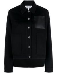 Loewe - Wool And Cashmere Workwear Jacket - Lyst