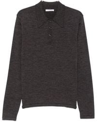 Lemaire - Wool Polo Shirt - Lyst