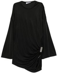 The Attico - Asymmetric Short Dress - Lyst
