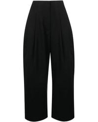 Studio Nicholson - Cotton Wide-Leg Trousers - Lyst