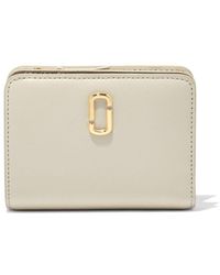 Marc Jacobs - The J Marc Mini Compact Leather Wallet - Lyst
