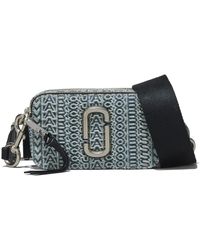 Marc Jacobs - Tracolla 'The Washed Monogram Denim Snapshot' - Lyst
