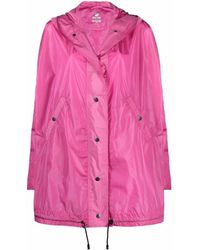 Isabel Marant Hooded Parka Coat - Pink