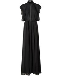 Fendi - Silk Maxi Dress - Lyst