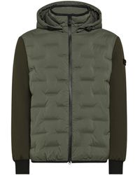 Peuterey - Quilted Jacket With Hood - Lyst