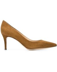 Gianvito Rossi - Suede Pumps - Lyst