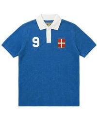 COMO 1907 - Retro Heritage Jersey Polo Shirt - Lyst