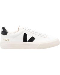 Veja - Campo Leather Sneakers - Lyst