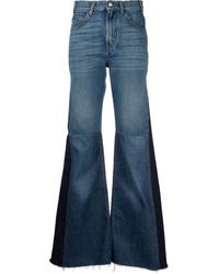 Chloé - High-waisted Flared Jeans - Lyst