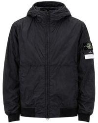 Stone Island - Logo Nylon Blouson Jacket - Lyst
