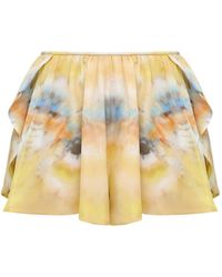 Zimmermann - Alchemy Silk Shorts - Lyst