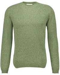 Boglioli - Speckled Effect Wool-Cashmere Crew Neck Sweater - Lyst