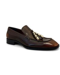 Loewe - Edge Leather Loafers - Lyst