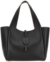 Hogan - Exposed-Grained Leather Bag - Lyst