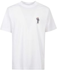 Edmmond Studios - Printed Cotton T-Shirt - Lyst