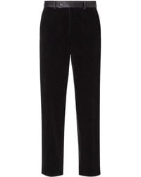 Fendi - Velvet Trousers - Lyst