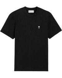 Ami Paris - Ami De Coeur Cotton T-Shirt - Lyst