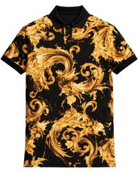 Versace Jeans Couture - Cotton Polo - Lyst