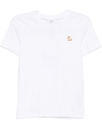 Maison Kitsuné - Chillax Fox Cotton T-Shirt - Lyst