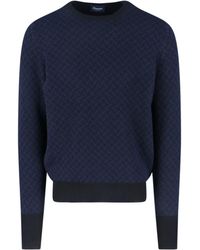Drumohr - Biscottino Crew Neck Sweater - Lyst