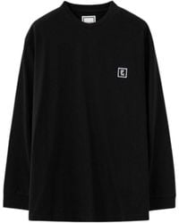 WOOYOUNGMI - Long-Sleeved T-Shirt With Logo - Lyst