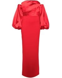 Solace London - The Carmen Off-shoulder Gown - Lyst