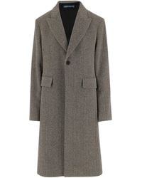 Polo Ralph Lauren - Herringbone Single-Breasted Coat - Lyst