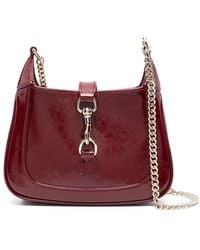 Gucci - Jackie Notte Patent Leather Mini Bag - Lyst