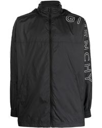 Givenchy - Logo Full Zip Sweatshirt - Lyst
