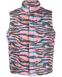 ERL - Waistcoat With All-over Print - Lyst