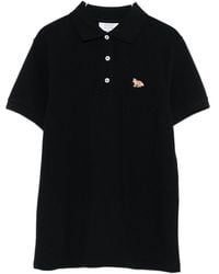 Maison Kitsuné - Baby Fox Cotton Polo Shirt - Lyst