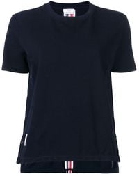 Thom Browne - T-shirt Rwb In Cotone - Lyst